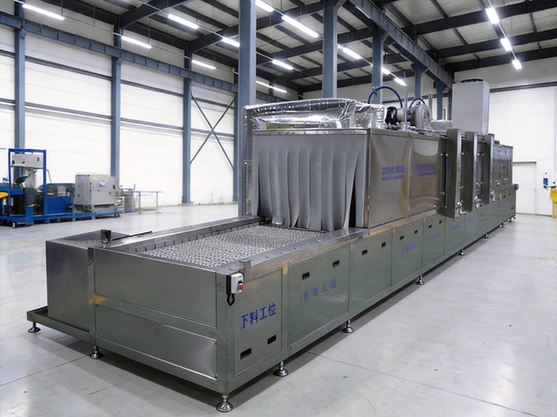 全自動(dòng)通過(guò)式高壓清洗烘干線-(2)